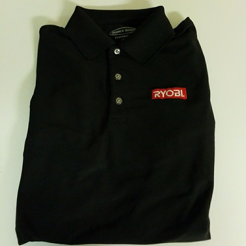 Ryobi Black Polo